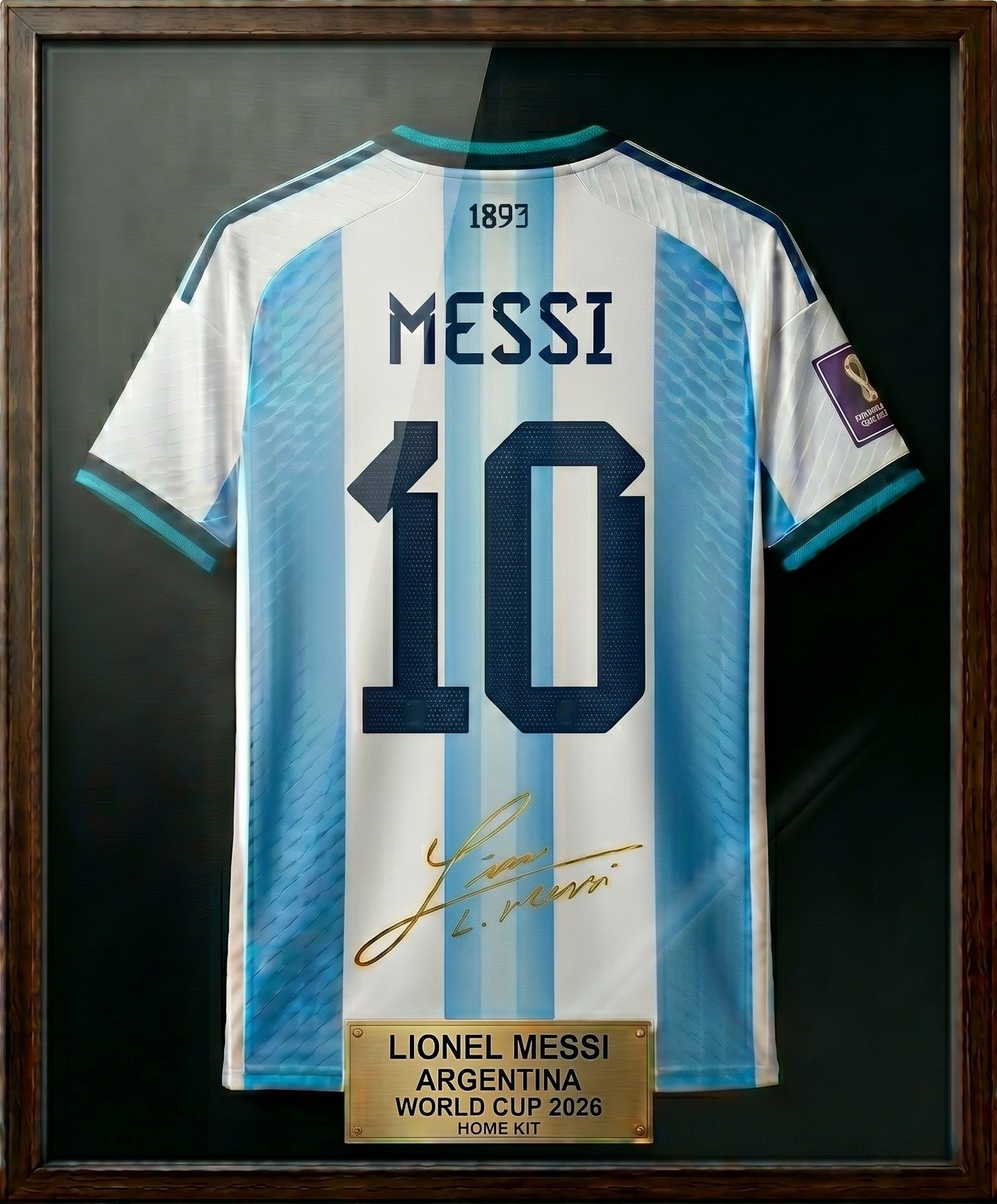 Official World Cup 2026 Jersey Lionel Messi
